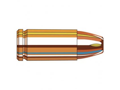 Náboj kulový Hornady, Custom, 9mm Luger, 124GR (8,0g), JHP/ XTP