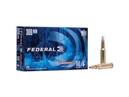 Náboj kulový Federal, Power Shok, .308 Win., 150GR, Soft Point