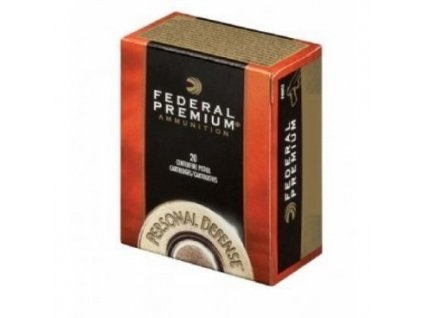 Náboj kulový Federal, Premium Personal Defence, .38 Spec., 110GR (7,1g), Hydra Shok, JHP