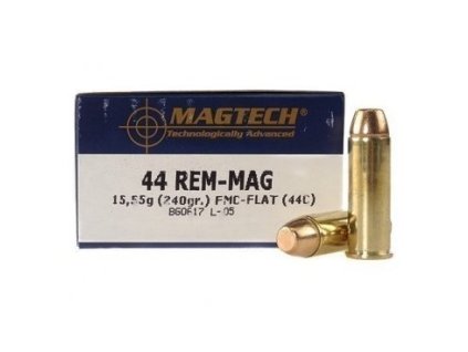 Náboj kulový Magtech, .44 Rem.Mag., 240GR, FMJ Flat