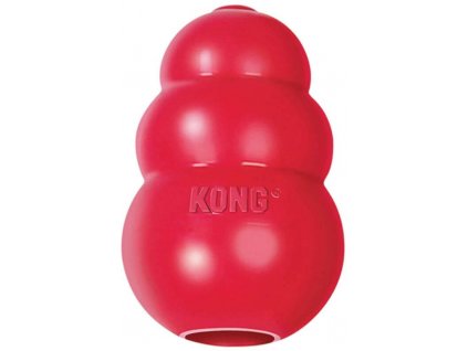 KONG Classic granát pro psy, červený - S