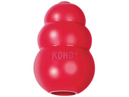 KONG Classic granát pro psy, červený - L