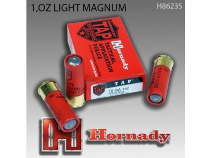 Náboj brokový Hornady, TAP, 12x70mm, Slug - jednotná střela váha 1oz