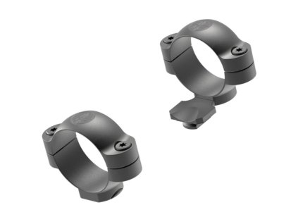 Kroužky Leupold, Standard STD, odsazené, střední, 30mm, ocelové, černé