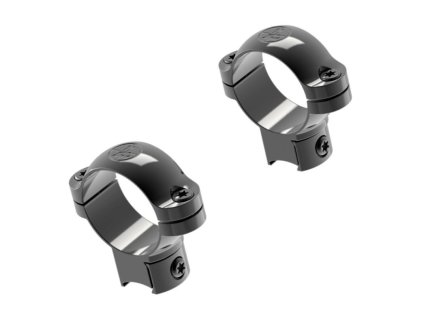 Kroužky Leupold, Rimfire, pro pušky s 11mm šínou, 1" (25,4mm), střední, leskle černé
