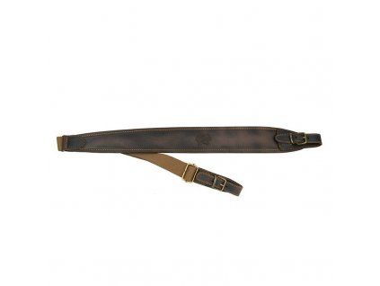 Řemen na zbraň Artipel, kožený, délka 93-115cm, barva hnědá