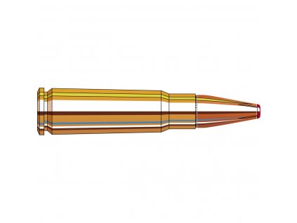 Náboj kulový Hornady, Subsonic, 7,62x39mm, 255GR (16,5g), SUB-X