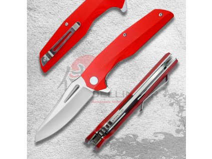 nuz zaviraci dellinger coyotte flipper red 8cr14mov