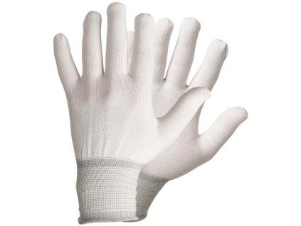 Pracovní rukavice Booby, pletený nylonový úplet, vel. 11