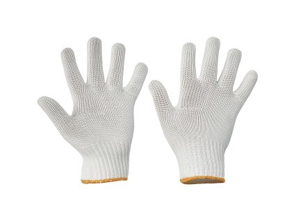 Pracovní rukavice Skua, bezešvý nylon-bavlna úplet, vel. 10
