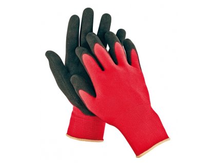 Povrstvené pracovní rukavice FIRECREST, nylon s nitrilem, vel. 9