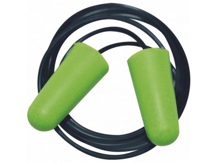 Jednorázové zátkové chrániče ED COMFORT PLUG CORDER, 37 dB SNR,zelené