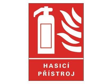 Značení - HASICÍ PŘÍSTROJ