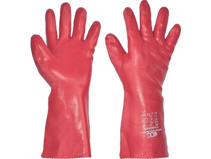 Standard bavl.úplet-PVC,červené (Varianta Standard bavl.úplet-PVC,červené)