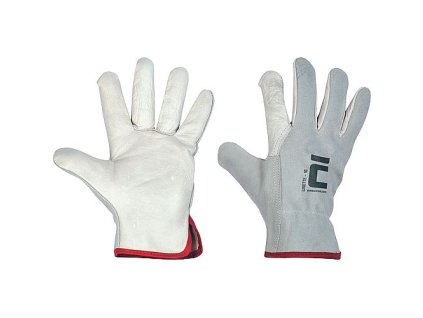 LINOTTE rukavice celokožené šedá (Varianta LINOTTE rukavice celokožené šedá)