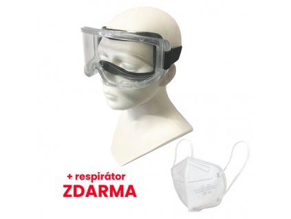 Čiré přímo větrané brýle + DÁREK ZDARMA