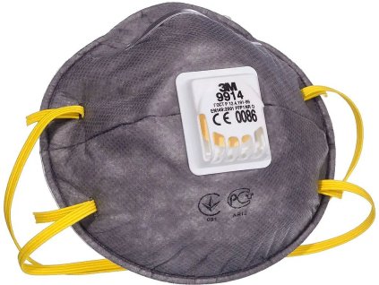 9914 Respirátor FFP1 ventilek, aktivní u (Varianta 9914 Respirátor FFP1 ventilek, aktivní u)