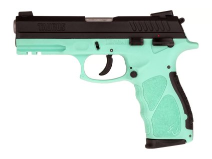 Pistole sam. Taurus, Model: TH9, Ráže: 9mm Luger, hl.: 4,25", kap.: 17+1, Cyan/černá