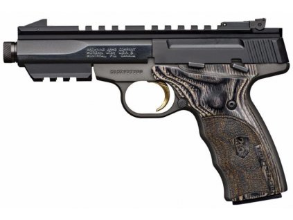 Pistole samonab. Browning, Mod.:Buck Mark Black Label, Ráže:.22LR,hl.:4", rail