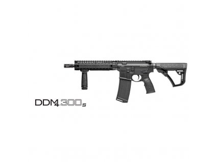 Puška samonab. Daniel Defense,Mod.: DDM4 300S, Ráže:. 300 AAC Blackout, hl.:10,3"/ 26cm