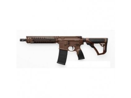 Puška sam. Daniel Defense, Model: MK18, Ráže: .223 Rem, hl.: 10,3", MilSpec+ Dark Brown