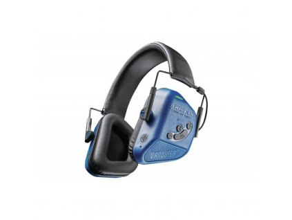 Střelecká sluchátka Champion, Vanquish PRO, elektronická, útlum 24db, modrá