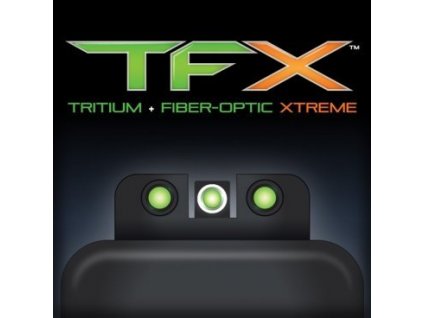 Mířidla truglo, TFX, Tritium + Fiber Optics, pro pistole Walther PPQ, extrémně odolná!