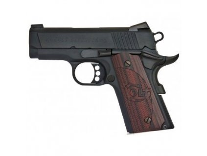 Pistole sam. Colt, Model: Defender, Ráže: 9mm Luger, lehký rám, Trit. muška,černá/Cerakote