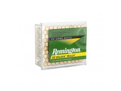 Náboj kulový Remington, Golden Bullet, .22LR, 40GR (2,6g), CCRN, HV