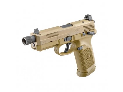 Pistole sam. FN America, Model: FNX-45 Tactical, Ráže: .45 ACP, hl: 5,25", FDE povrch