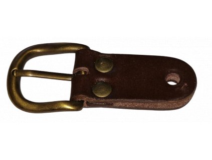 Opasková spona 30 mm staromosaz (Barevná varianta černá)