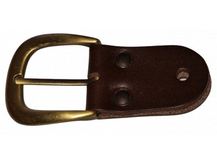 Opasková spona 40 mm staromosaz (Barevná varianta černá)