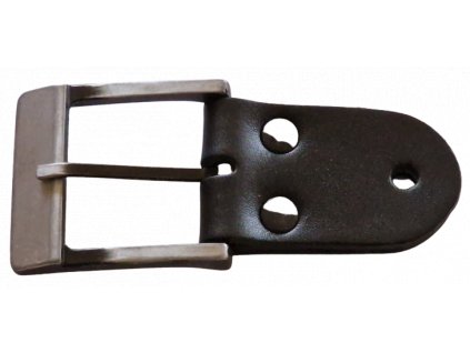 Opasková spona 40 mm starostříbro (Barevná varianta černá)