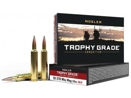 Náboj kulový Nosler, Trophy Grade, .30-378 WbyMag, 210GR, AccuBond Long Range SP