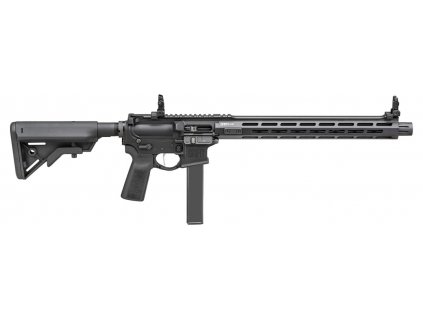 Puška sam. Springfield Armory, Model: Saint Victor, Ráže: 9mm Luger, hl.: 16", černá