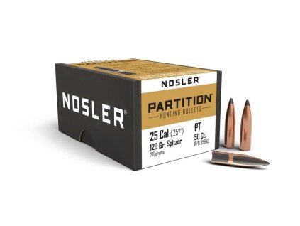 12280 NOSLER STRELY%20NOSLER%20PARTITION%20.25%20CAL,%20DIA%20.257,%20120GRS