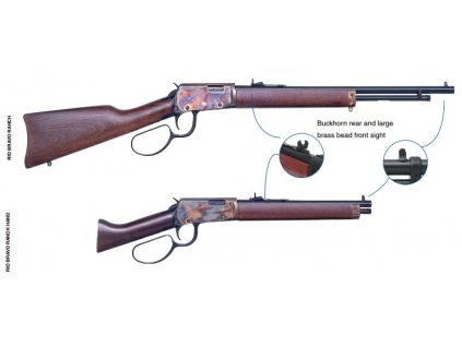 Malorážka opak. Rossi, Mod: Rio Bravo Ranch, Ráže: .22LR, hl: 20" (51cm), mramor, dřevo