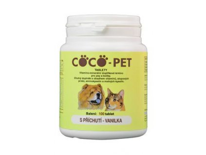 Coco Pet vanilka 100tbl