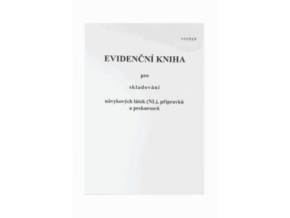 Tiskopis-Evidenční kniha návykových látek pro veteriná