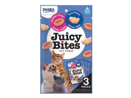 Churu Cat Juicy Bites Chicken&Tuna Flavor 3x11,3g