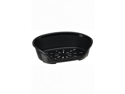 Pelech plast SIESTA DLX 10 černý 93,5x68x28,cm FP 1ks
