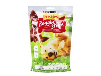 Friskies pochoutka pes Snack Beggin Strips bacon 120g