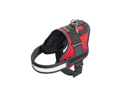 Postroj teflon XTREME  červený reflex L 70-83/50 KAR