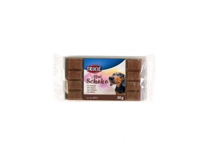 Pochoutka SCHOKO Mini čokoláda hnědá pro psy 30g TR