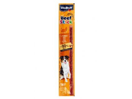 Vitakraft Dog pochoutka Beef Stick salami Turkey 1ks