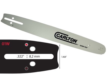 vodici lista carlton super pro 16 15mm .325 22760