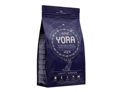 YORA Dog Senior/Light z hmyzu pro starší psy 1,5kg