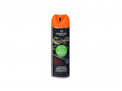 Značkovací sprej SOPPEC Fluo Marker, 500ml, oranžový