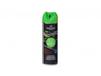 Značkovací sprej SOPPEC Fluo Marker, 500ml, zelený
