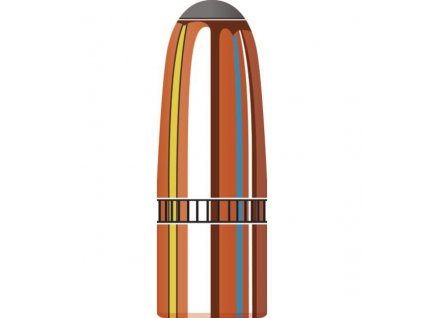 Střela Hornady, Interlock, 8mm / .323", 170GR, RN